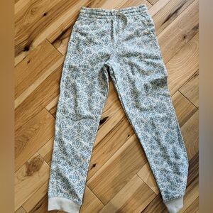 Boys Snowflake Print Nike Sweatpants